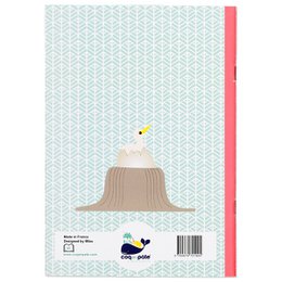 Quaderno A5 | Fenicottero | Carta riciclata - Prodotto in Francia