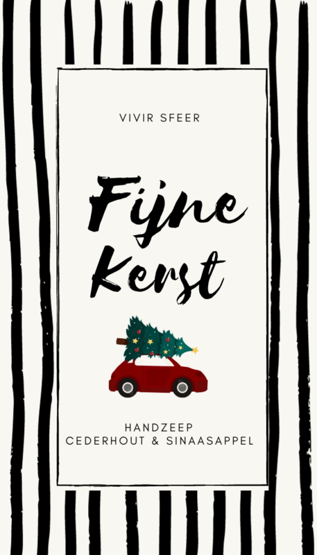 Handzeep - Fijne kerst