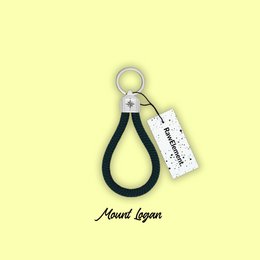 RAW ELEMENT Compass Keychain - Nautical Rope Climbing Rope - Inspired by Nature, for Men and Women | Original & handmade