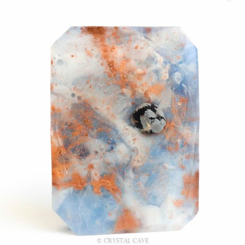 Gemstone Soap - Zen - Snowflake Obsidian