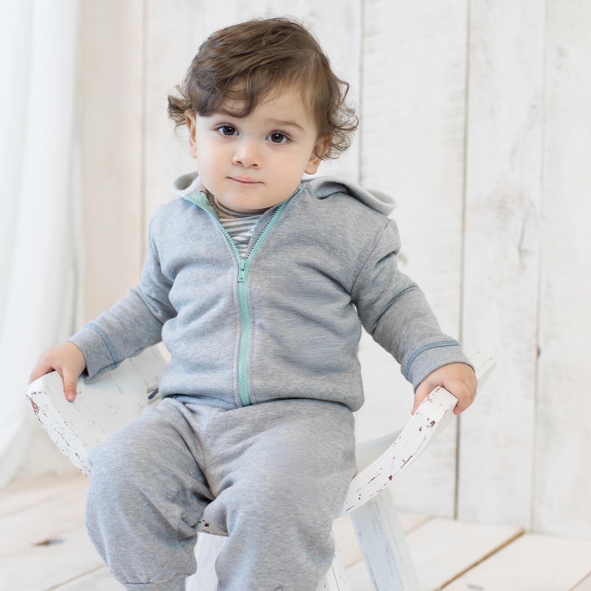 OrganicEra Organic Baby Sweatpants, Grey