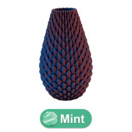 Myraka 3D vase - 3D printet vase - Bæredygtig PLA - Velegnet til kunstige blomster