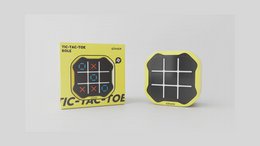 GiiKER Infinite Tic-Tac-Toe Bolt (3 games in 1)