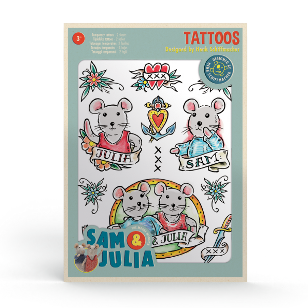Temporary Tattoos X Henk Schiffmacher