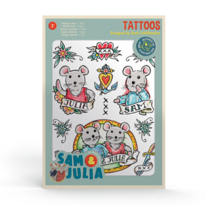 Temporary Tattoos X Henk Schiffmacher