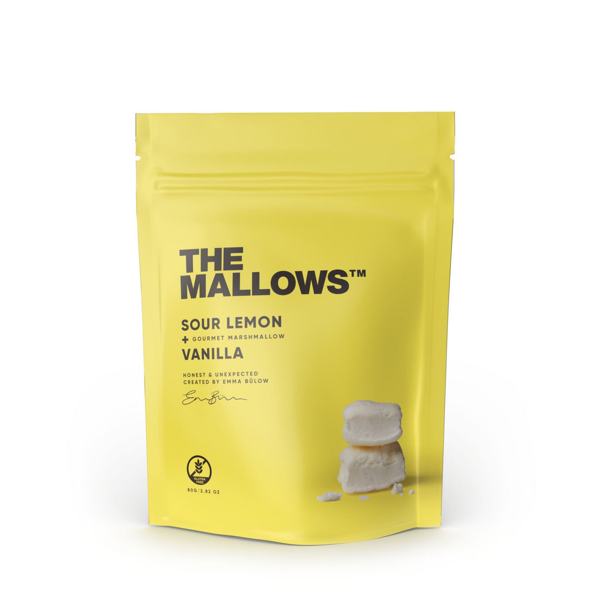 Sour Lemon - Madagascar Bourbon Vanilla Marshmallows + Sour Lemon - 80G
