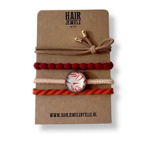 Color band "Cognac Leaf"