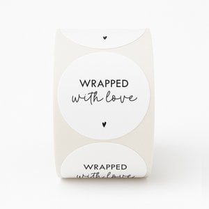 Stickers | 250 on roll | Wrapped with love