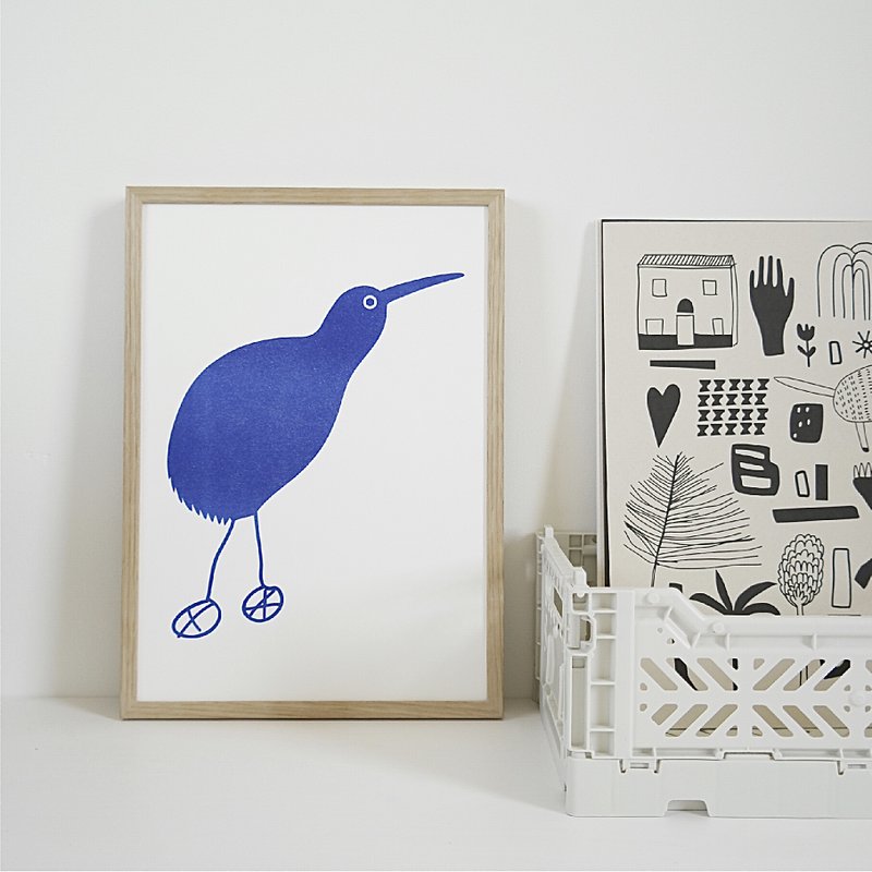 Riso Print A4 - Kiwi