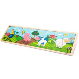 Rompecabezas - Granja - 4 en 1