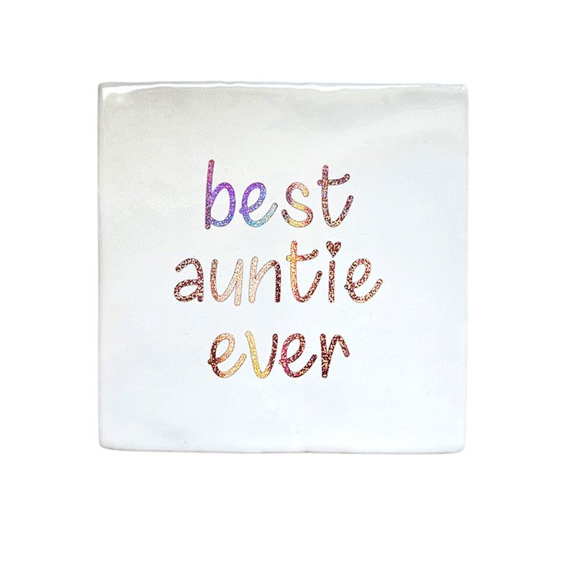 Tegeltje – Best auntie ever