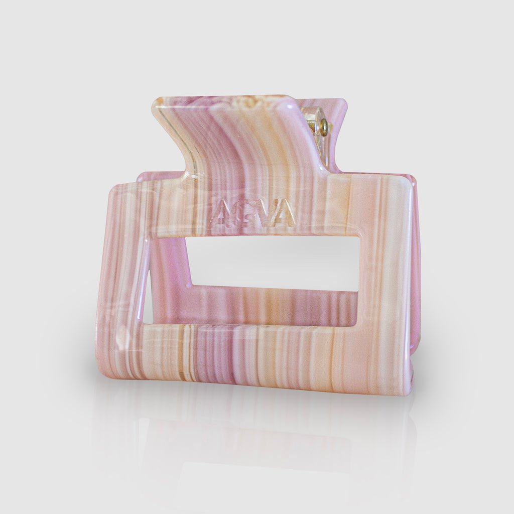 Sustainable hair clip made of cotton acetate | 5cm | Hair clip small | Anti-breakage guarantee