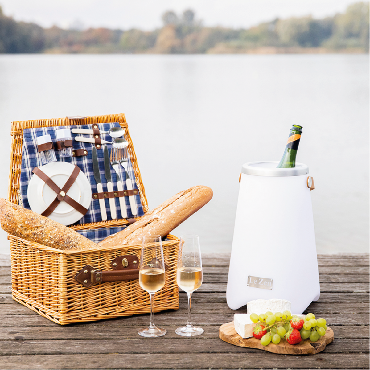 Le Zen Original Small - wine cooler with speaker and LED lights