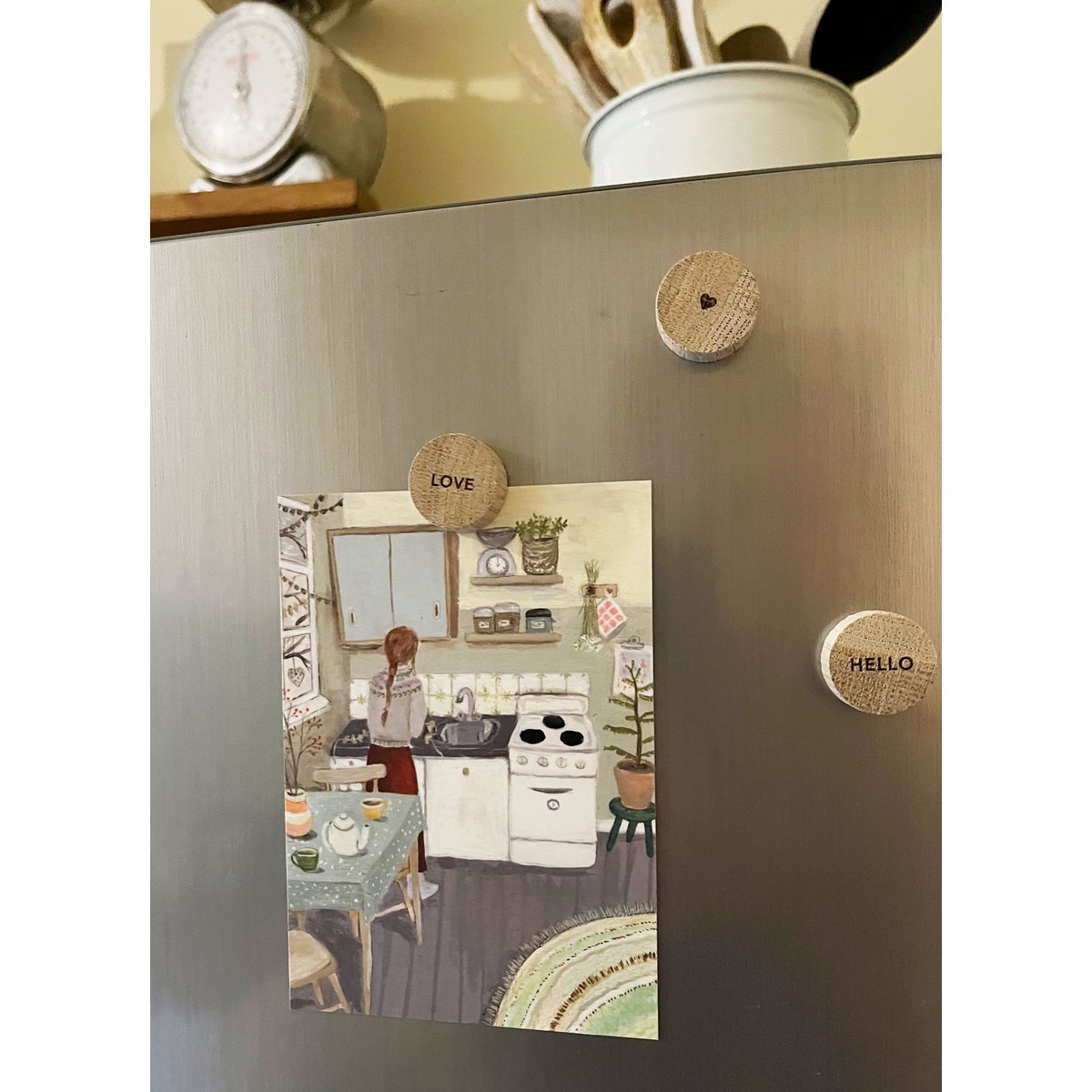 postcard | Winter in the kitchen