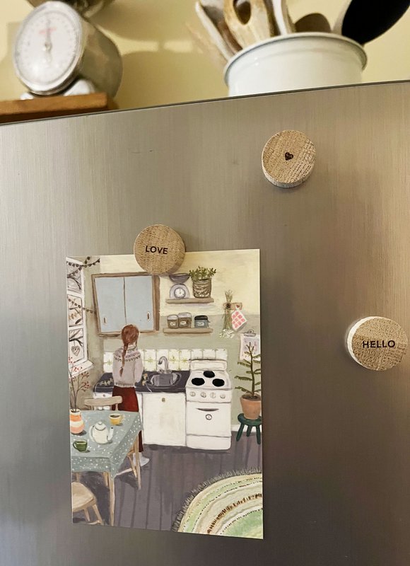postal | Invierno en la cocina