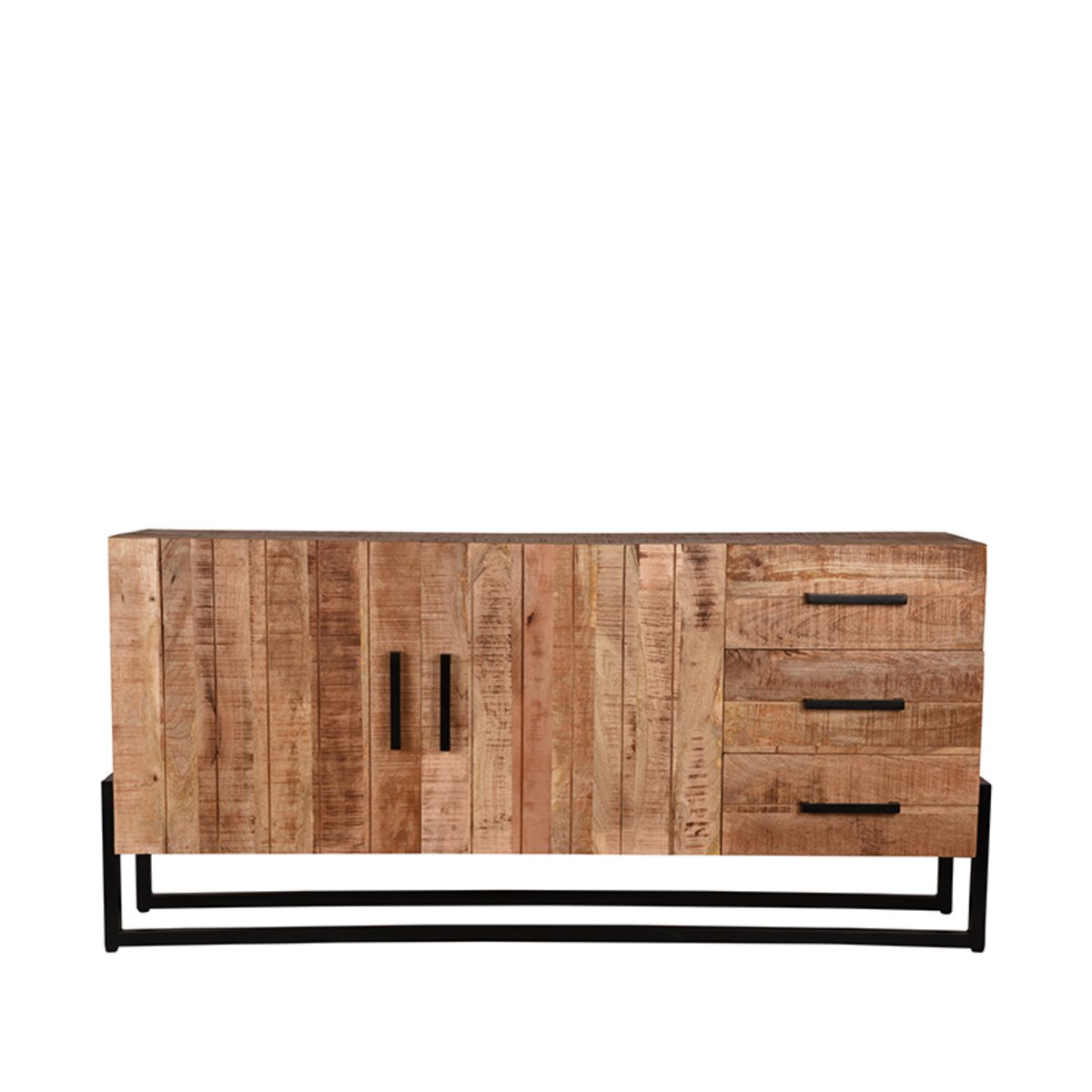 Hazer Dressoir Bolivia - Rugoso - Mangohout - Talla única 184 x 85 x 40 cm