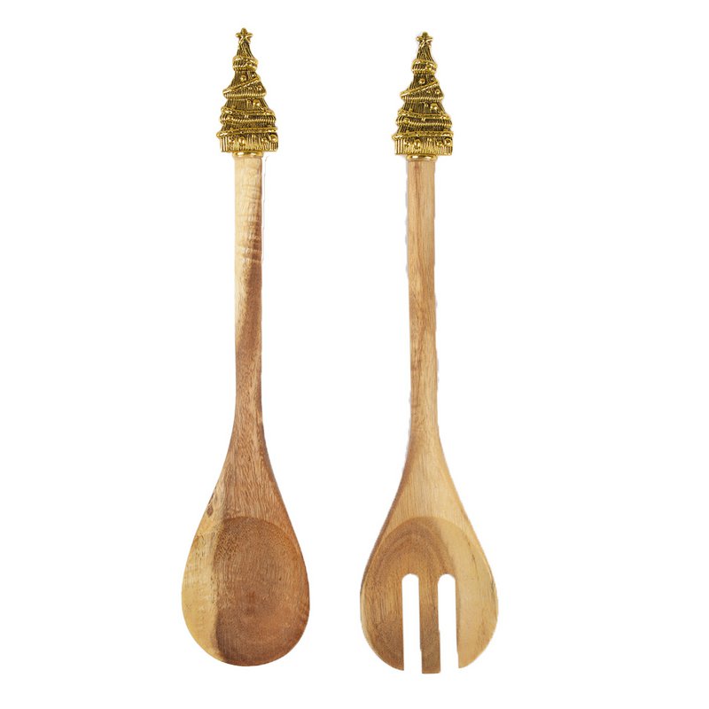 Acacia Sapin salad cutlery