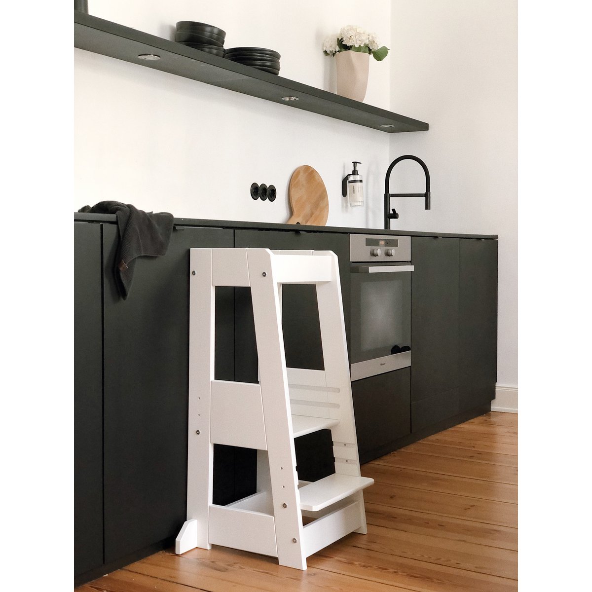 tiSsi® Lernturm FELIX Buche WEISS