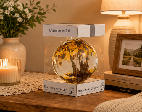 10cm Spirit Ball - Verloving - Pastel Goud