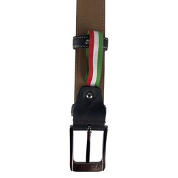 Monogramm Ledergürtel | Echtes Leder | Herren & Damengürtel | 3,5 cm | 8 Farben
