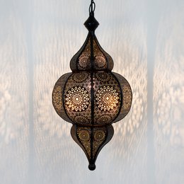 Oriental lamp Moulouk B-stock black Moroccan style hanging lamp