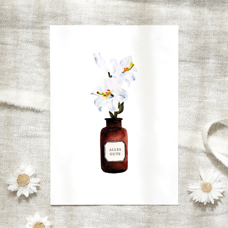 Ansichtkaart - Het allerbeste · Apothekerspot