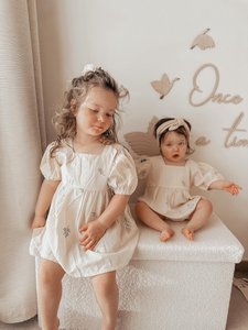 Babybloeier/jurk LENTEBLOEMEN