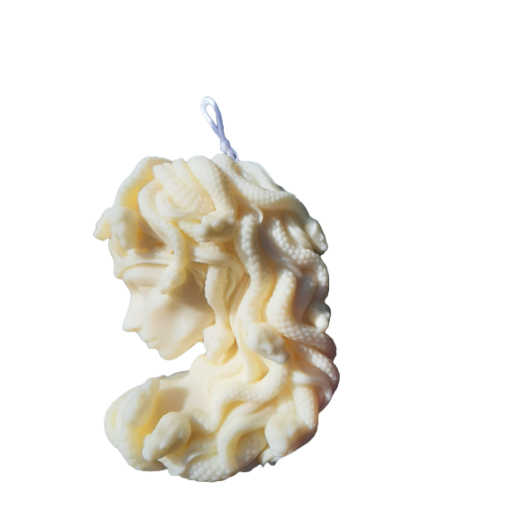 Medusa Profile Candle