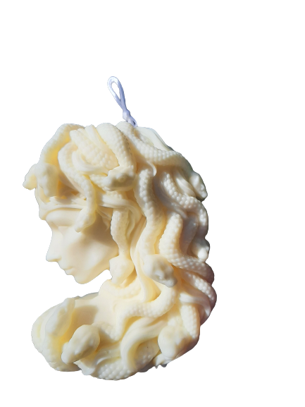 Medusa Profile Candle