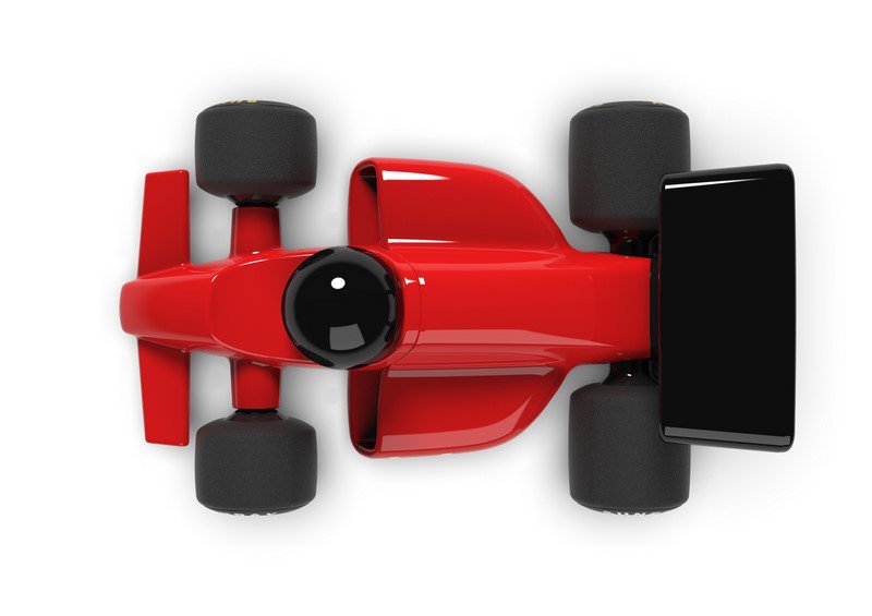 Voiture Verve Turbo Laser Rouge  - L.15cm