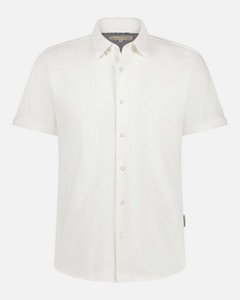 Abbott │ Männer Button-Down Pique Baumwollhemd