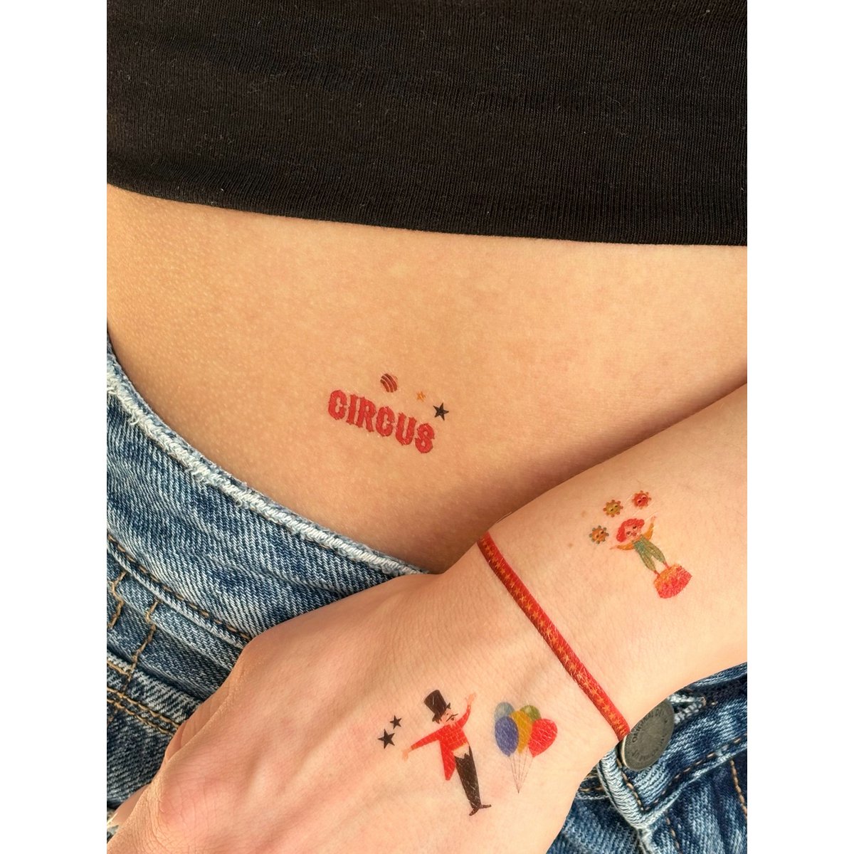 Tatuaggio temporaneo: Mini Circo