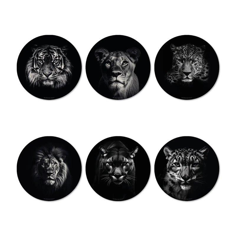 King & Queen Coasters Set