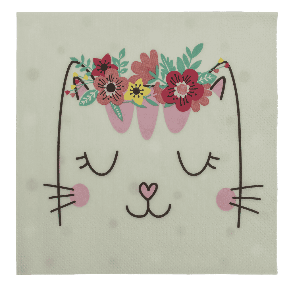 Paper tissue, Dreaming Cat,