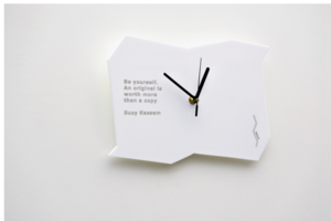 Die kleine weiße Uhr
