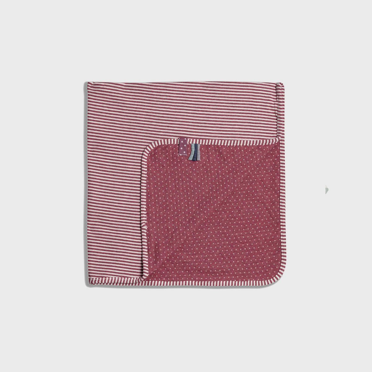 OrganicEra Organic Baby Blanket, Bordeaux