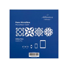 Chiffon Microfibre Bleu AZULEJO
