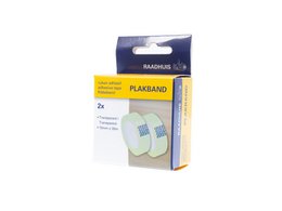Plakband Raadhuis transparant 15mmx33m blister a 2 rol