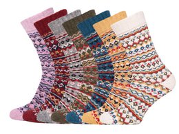 Un paio di calzini in lana 45% di lana design