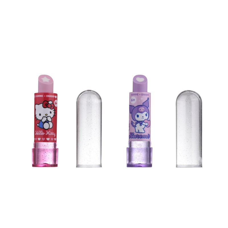 Hello Kitty og Kuromi Lipstick Eraser