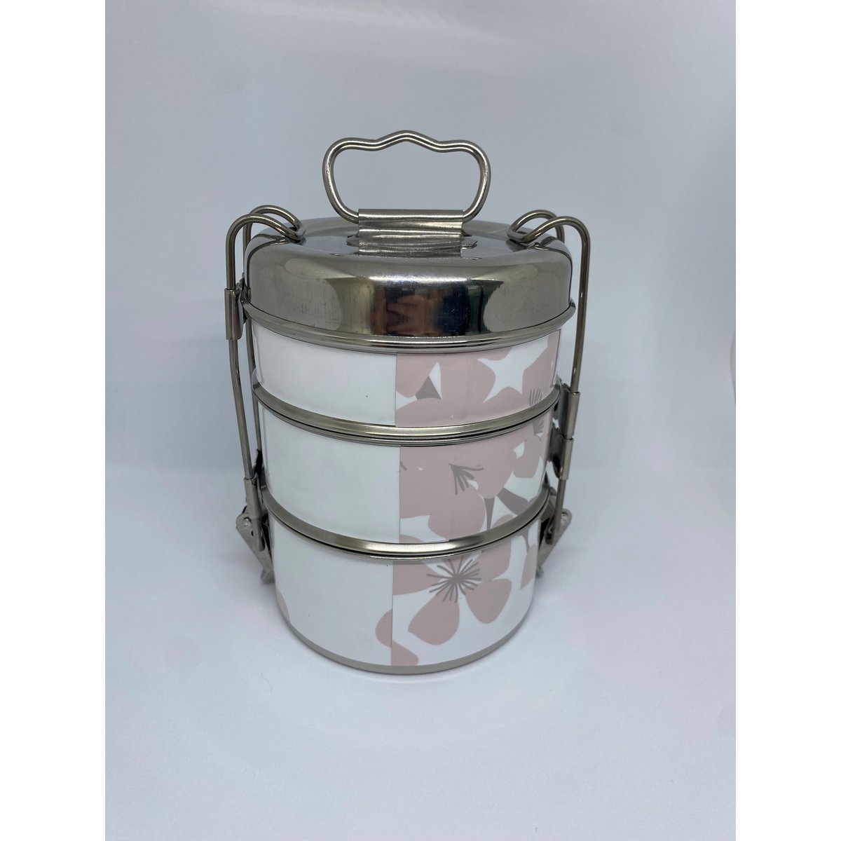 Tiffin - Lunch Box - Soft Pink Flowers