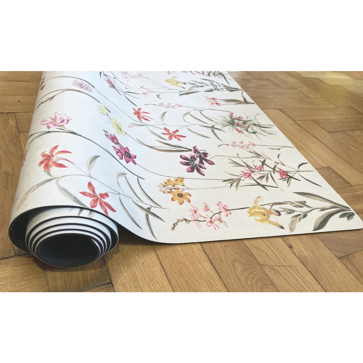 Naturkautschukmatte Flower Garden groß