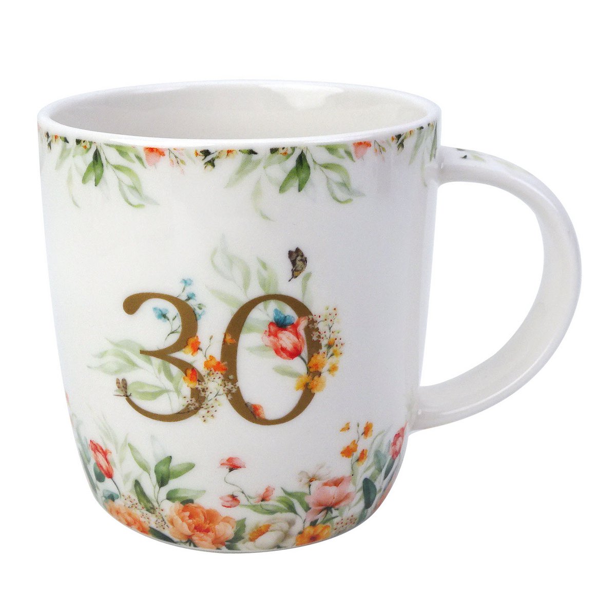 DUO Occasional Mug 400ml, Birthday “30”, in a giftbox with a ribbon