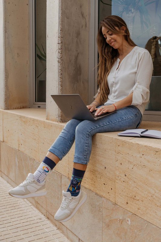 Finanzsocken | Socken für Investoren – lässige, unpassende Socken