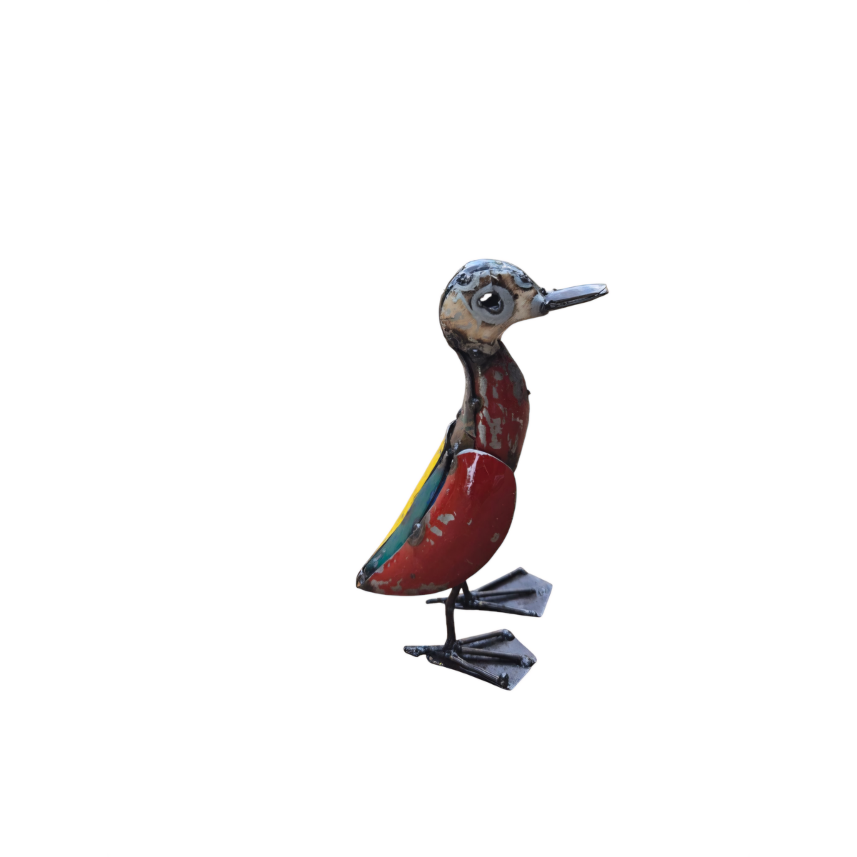 Métal coloré petit canard