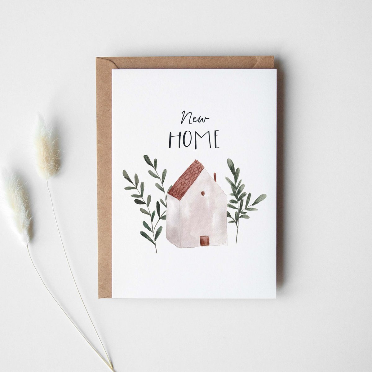 Folding card "New Home pastel" | move