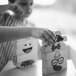 MAGNETS SET MIS WOODEN BLOCKS10 PCS Copy