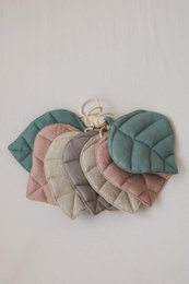 Guirlande en lin « Spring Dream » avec feuilles