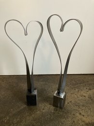 Metalskulptur "Rubigo Heart"