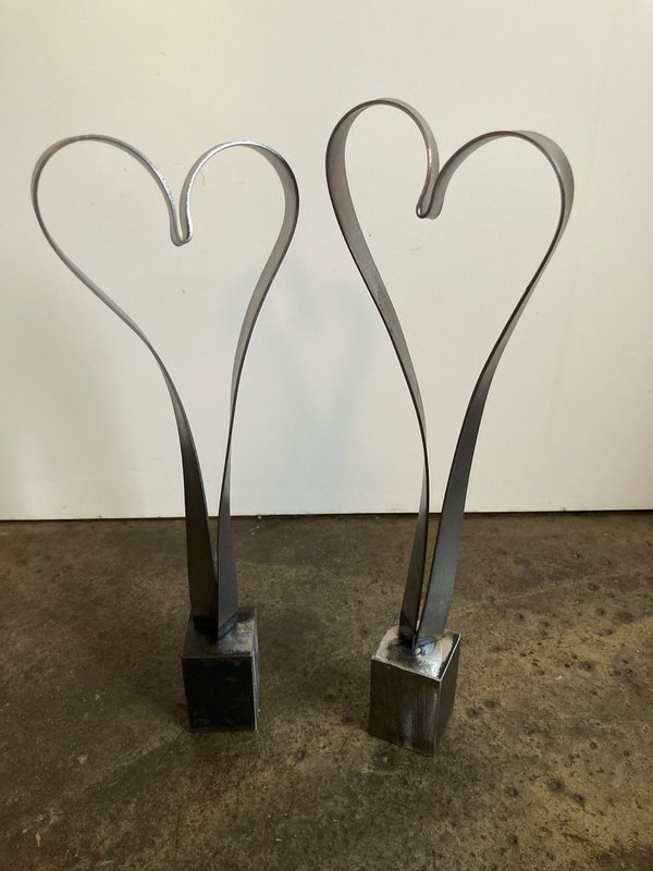 Metalskulptur "Rubigo Heart"